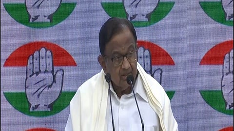 Senior Congress leader and former Union Minister P Chidambaram