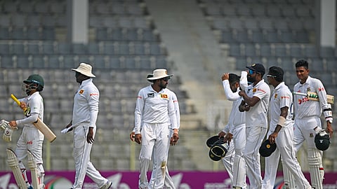 Rajitha takes five wickets as Sri Lanka crush Bangladesh in first Test