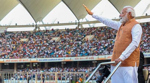 The prime minister has often addressed people as "my family members" and a recent jibe by opposition leader Lalu Prasad Yadav that he has no family has prompted him to emphasise his connection with people of the country. 