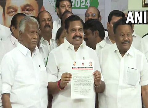 AIADMK releases first list of 16 candidates for Lok Sabha polls