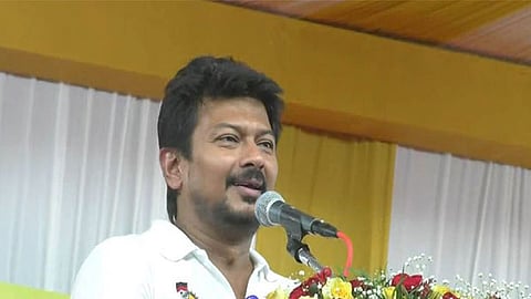 DMK leader and Tamil Nadu Deputy Chief Minister Udhayanidhi Stalin.