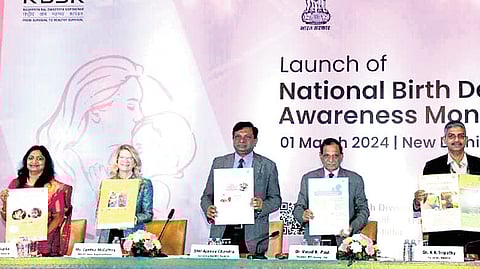 National Birth Defect Month-2024 launched in New Delhi on Friday.