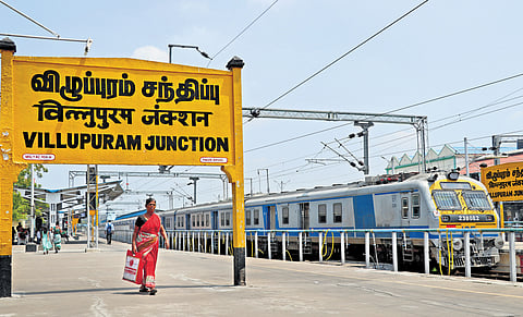 Villupuram Railway station. Image used for representation.