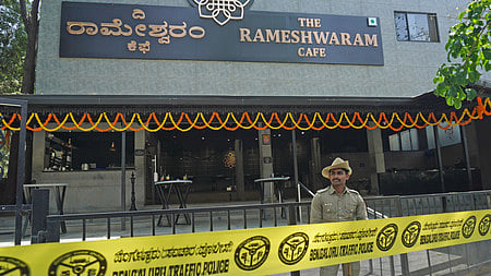 A low-intensity IED went off at The Rameshwaram Cafe in White Field, on March 2 at around 1 pm, leaving 10 injured.