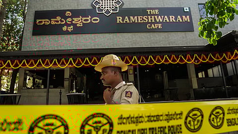 Rameshwaram cafe blast site, in Bengaluru.