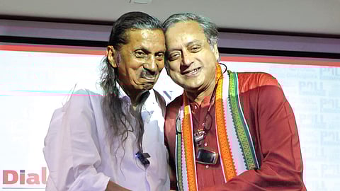 Pannian Raveendran and Shashi
Tharoor
