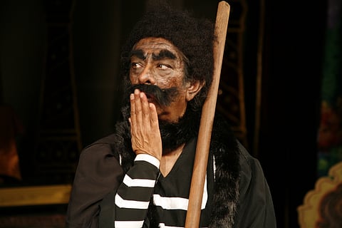 Thespian B Jayashree as Kalla in Sadarame