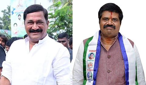 (L-R) Ganta Srinivasa Rao, Avanthi’ Srinivas