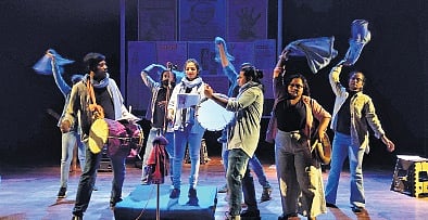 A still from the play