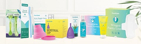 Femisafe, Kerala’s first menstrual cup brand.