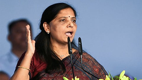 Delhi CM Arvind Kejriwal's wife Sunita