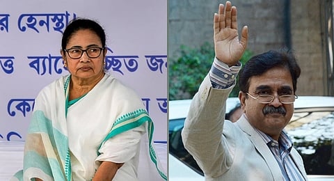 TMC supremo and West Bengal CM Mamata Banerjee during a public meeting for Lok Sabha polls, in Bashirhat, Tuesday, May 21, 2024. 