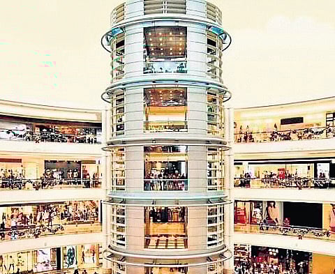 Malls expected to add 6 million sq.ft
of operational space in 8 key markets