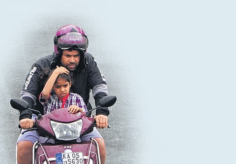 Hot and humid weather conditions will prevail over Bengaluru, Dakshina Kannada, Udupi and Uttara Kannada districts for the next three days. 