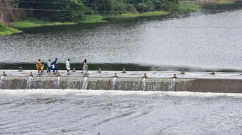 The release was carried out in the presence of Killiyoor MLA S Rajesh Kumar and Water Resources Department Executive Engineer Vasanthi.