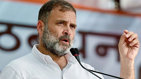 Congress leader Rahul Gandhi 