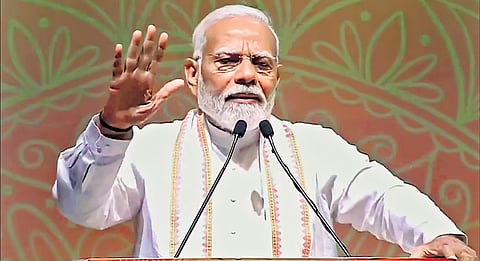 Prime Minister Narendra Modi.