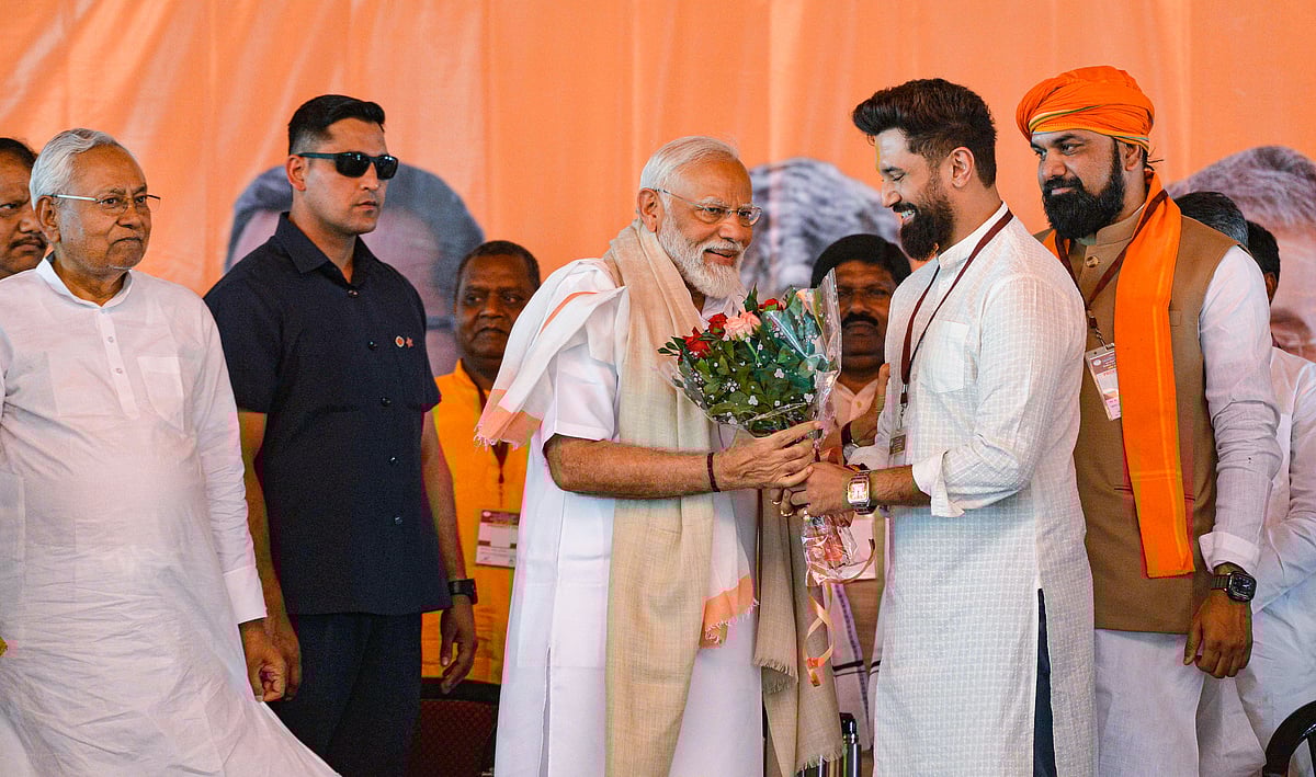 BJP faces 10% worry despite Nitish and Chirag coming to their aid in Bihar