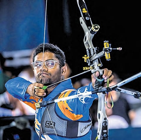 Vijayawada archer eager to shine at Paris Olympics