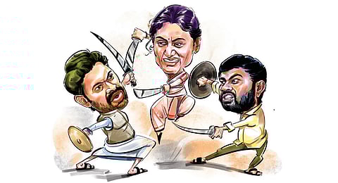 Kadapa: Sharmila struggling in cousin vs cousin joust