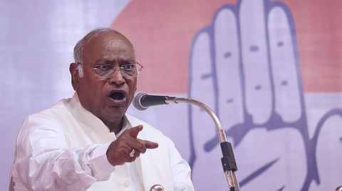 AICC president Mallikarjun Kharge