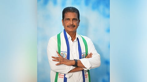 Rajamahendravaram YSRCP MP candidate Dr Guduri Srinivas.