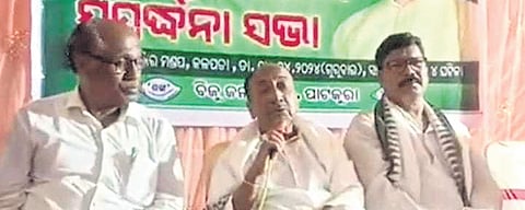 Bijoy Mohapatra puts weight behind son Aravinda