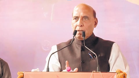 Modi lifted India’s global stature, says Rajnath