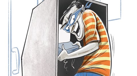 A total of `6 lakh was withdrawn in multiple transactions on consecutive days from the ATM.