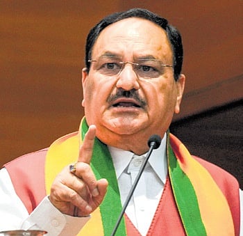 BJP National President JP Nadda. 