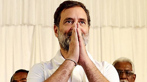 Congress leader Rahul Gandhi. 