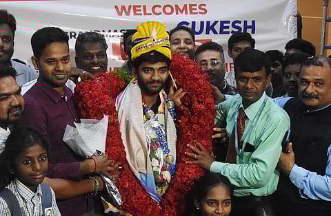 Indian chess player Gukesh D 
