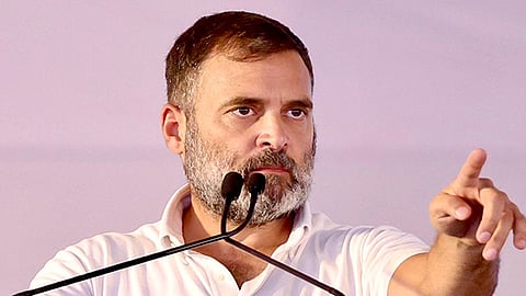 Congress leader Rahul Gandhi