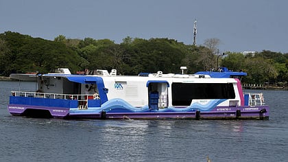 Image of a water metro boat used for representational purpose only.