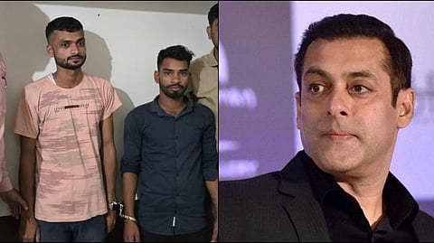 Two persons who opened fire outside Salman's house arrested by police.