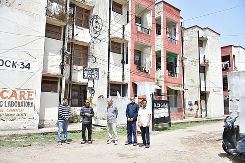 The Jagti township comprises of 4500 camp families and 1000 non camp families which house around 30,000 people. There are a total of 15,000 voters in this township. 