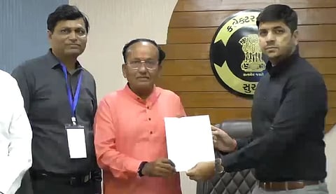 BJP's Mukesh Dalal was declared the winner after all 9 rivals withdrew their nomination or were disqualified