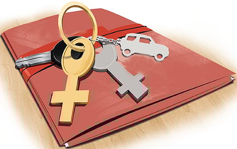 For representational purposes