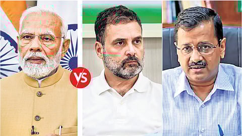 As the trio campaign starts under the scorching summer sun, it will only get hotter in the coming days. 