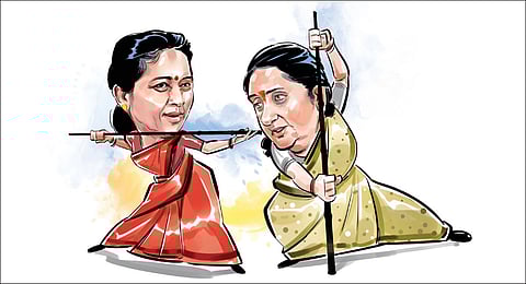 Voters split down the middle in Baramati’s Pawar vs Pawar contest