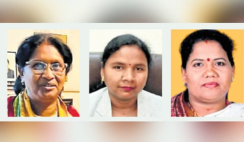 Sebati Nayak, Sudharani Roudia, Kusum Tete