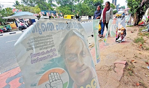 Kerala: Parties back to old ways, poll materials litter roads