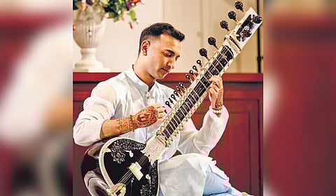Sitarist Rishab Rikhiram Sharma