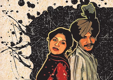 Chamkila’s detractors accused him of peddling sleaze with his ribald lyrics and raunchy beats