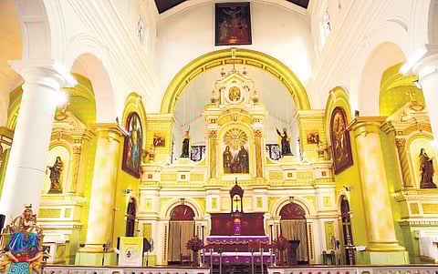 Carmel Hill Monastery in Thiruvananthapuram.