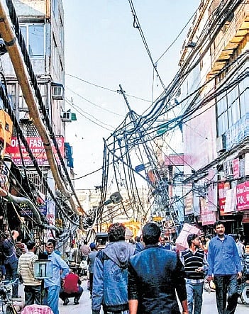 Congested streets, traffic mess and sanitation  woes plague Delhi's commercial hub, Sadar Bazaar