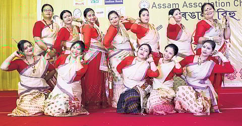 Bonhomie at Bihu bash