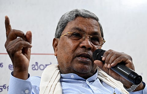 Karnataka CM Siddaramaiah