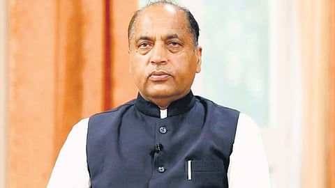 Former chief minister of Himachal Pradesh and leader of the Opposition Jai Ram Thakur