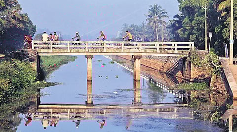 The ‘Kireedam’ bridge  